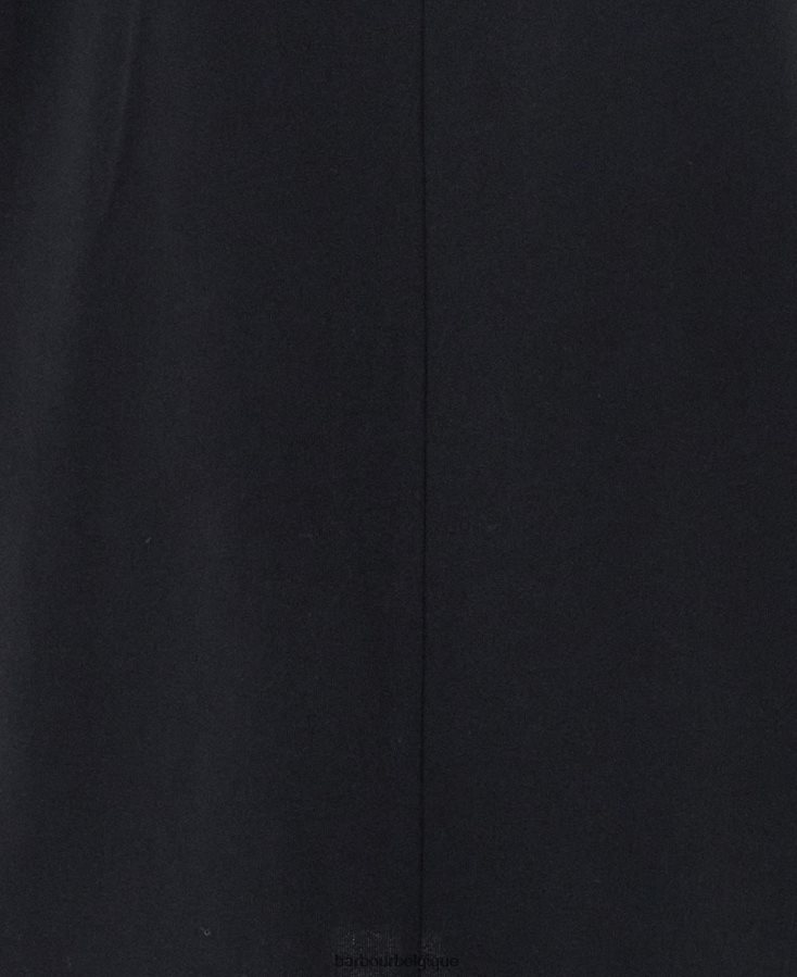 vêtements Barbour robe halton corail atomique femmes T2L6ZP1888