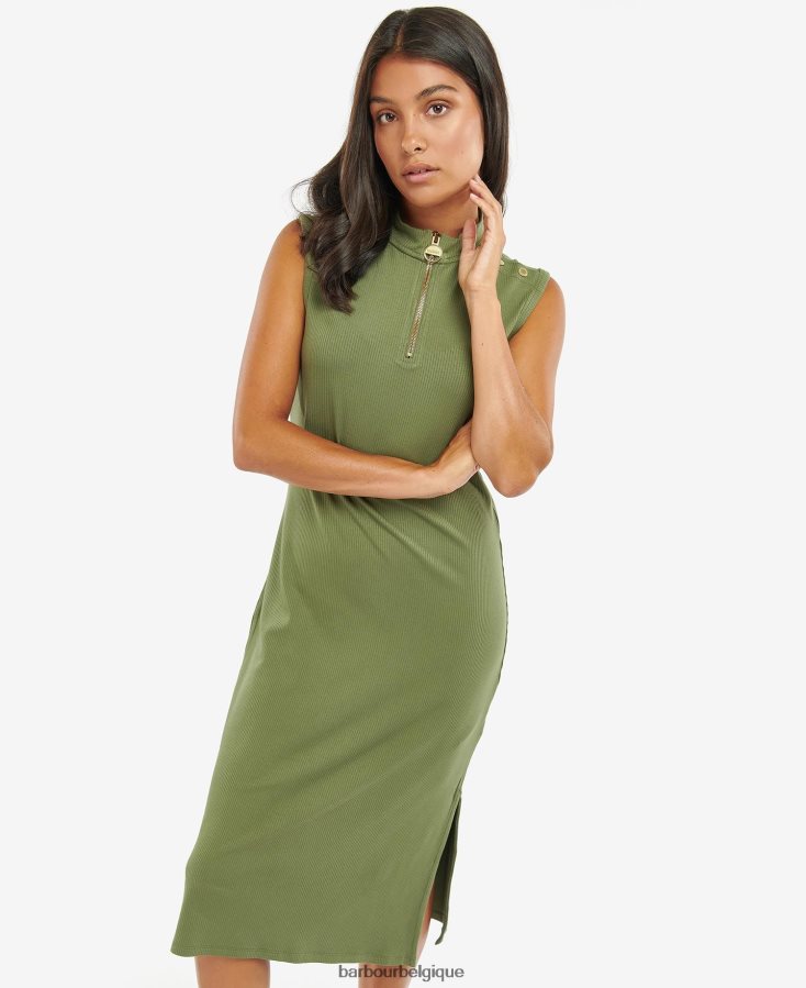 vêtements Barbour robe kasuki noir classique femmes T2L6ZP1854