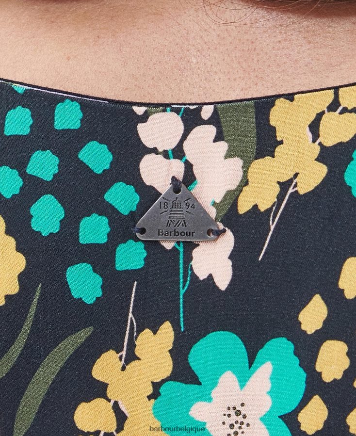 vêtements Barbour robe longue acanthe multi classique femmes T2L6ZP1837