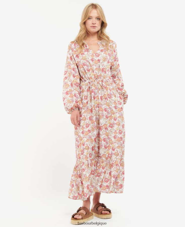 vêtements Barbour robe maara floral multi-lumière femmes T2L6ZP1845