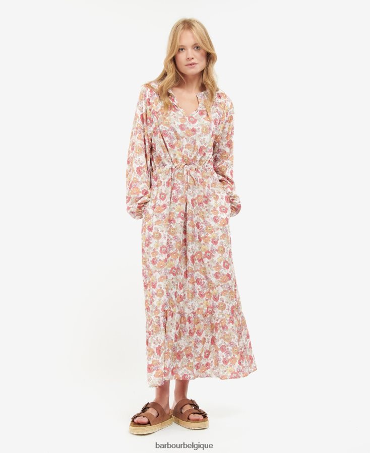 vêtements Barbour robe maara floral multi-lumière femmes T2L6ZP1845