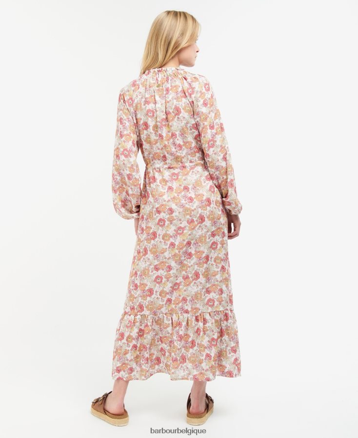 vêtements Barbour robe maara floral multi-lumière femmes T2L6ZP1845