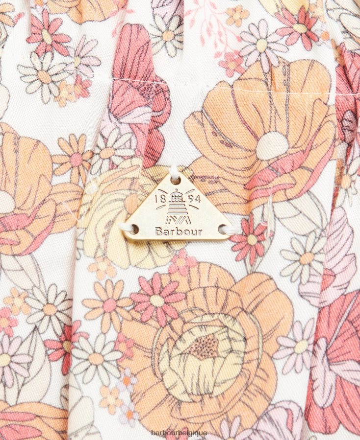 vêtements Barbour robe maara floral multi-lumière femmes T2L6ZP1845