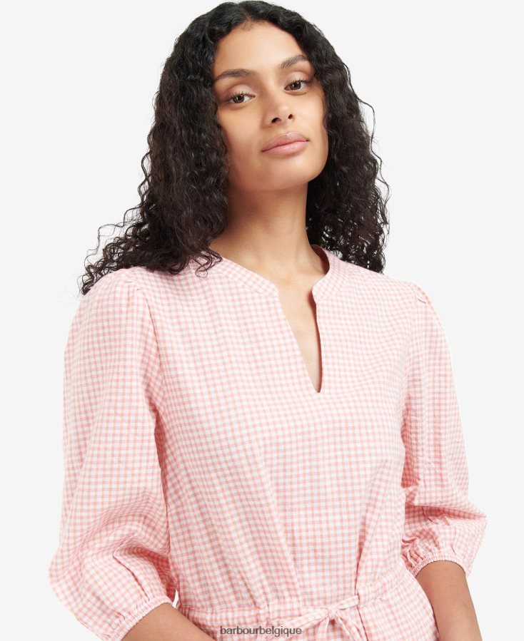 vêtements Barbour robe maskia multi-lumière femmes T2L6ZP1815