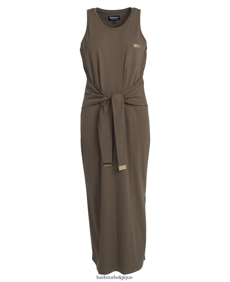 vêtements Barbour robe morgan noir classique femmes T2L6ZP1833