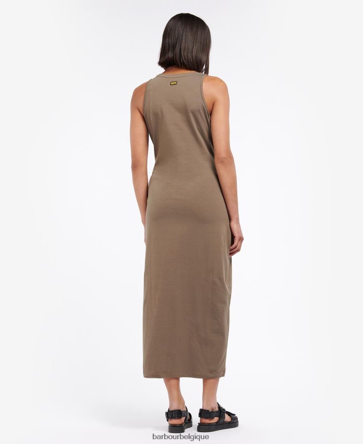 vêtements Barbour robe morgan noir classique femmes T2L6ZP1833