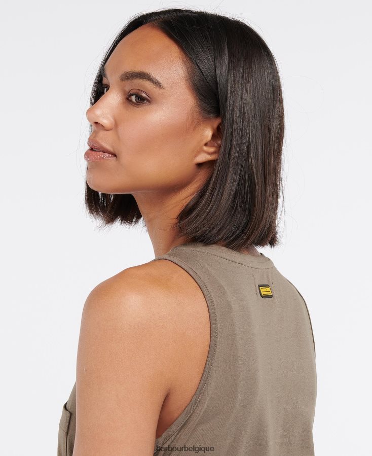 vêtements Barbour robe morgan noir classique femmes T2L6ZP1833