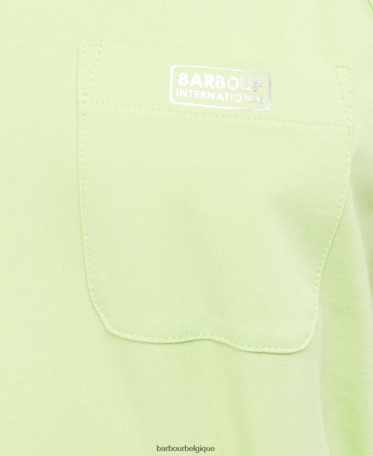 vêtements Barbour robe morgan vert harley femmes T2L6ZP1901