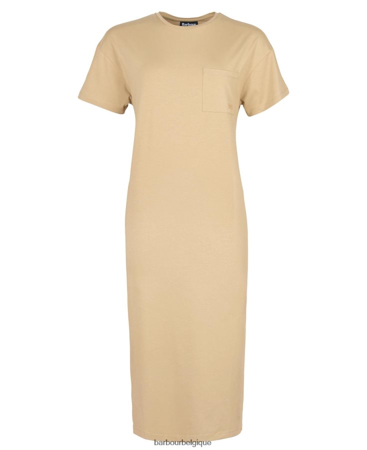 vêtements Barbour robe t-shirt règne noir classique femmes T2L6ZP1852