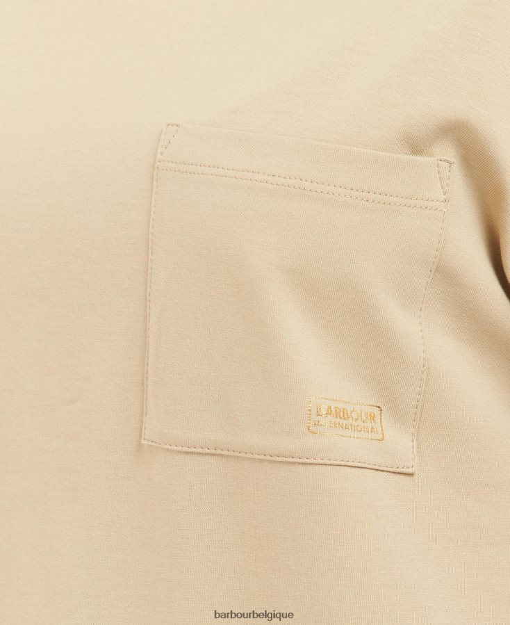 vêtements Barbour robe t-shirt règne noir classique femmes T2L6ZP1852