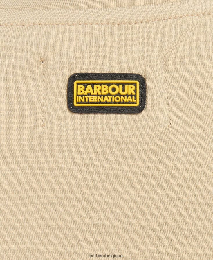 vêtements Barbour robe t-shirt règne noir classique femmes T2L6ZP1852