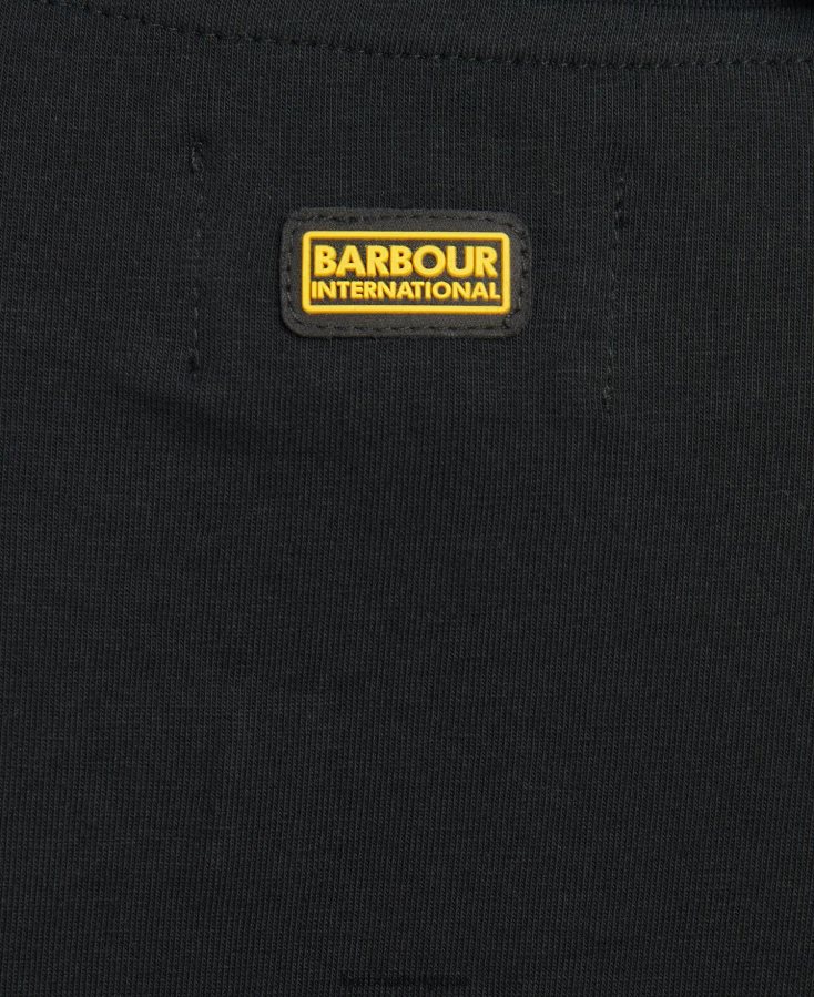 vêtements Barbour robe t-shirt règne noir classique femmes T2L6ZP1855