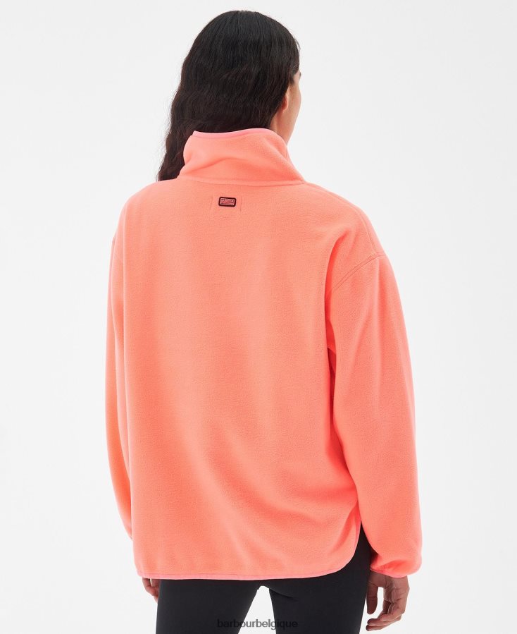 vêtements Barbour polaire simmons corail atomique femmes T2L6ZP1999