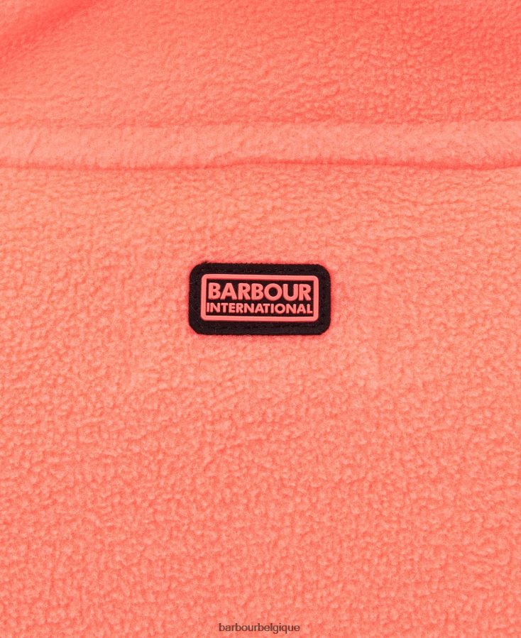 vêtements Barbour polaire simmons corail atomique femmes T2L6ZP1999