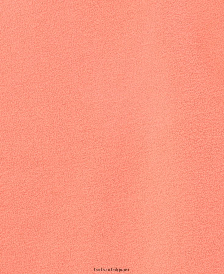 vêtements Barbour polaire simmons corail atomique femmes T2L6ZP1999