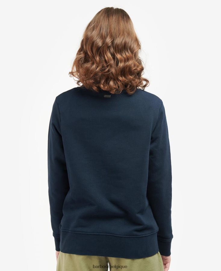 vêtements Barbour pull de southport marine classique femmes T2L6ZP2029