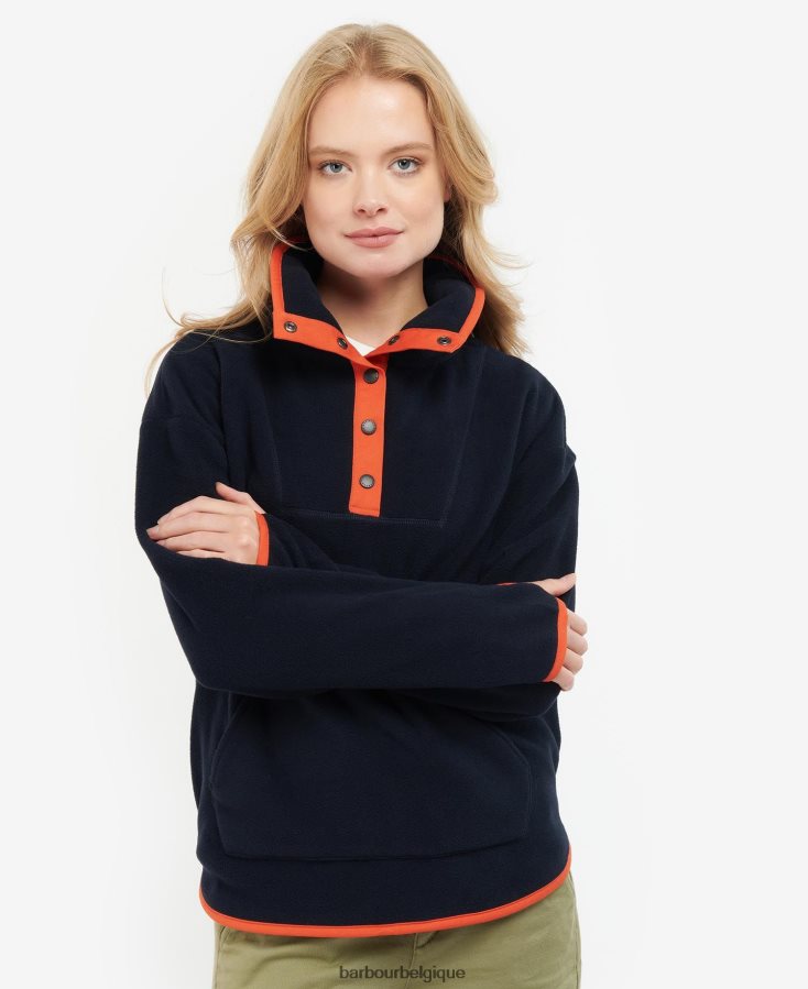 vêtements Barbour sweat berrington nori vert femmes T2L6ZP2031