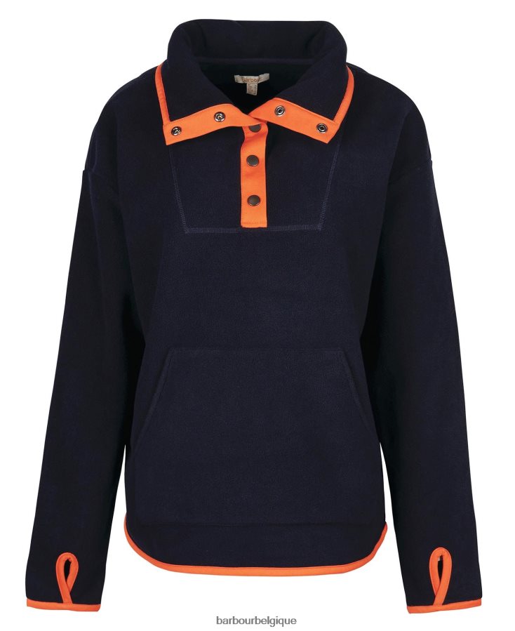 vêtements Barbour sweat berrington nori vert femmes T2L6ZP2031