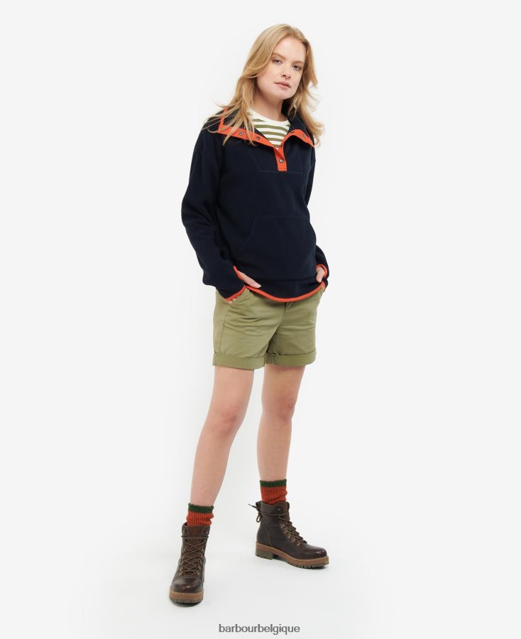 vêtements Barbour sweat berrington nori vert femmes T2L6ZP2031