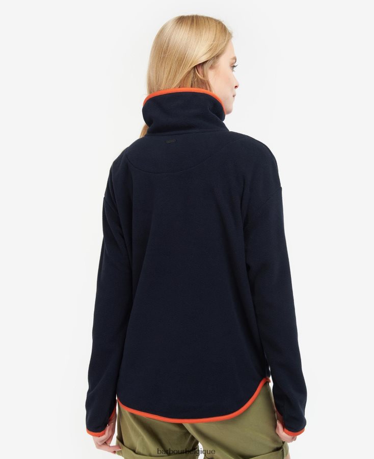 vêtements Barbour sweat berrington nori vert femmes T2L6ZP2031