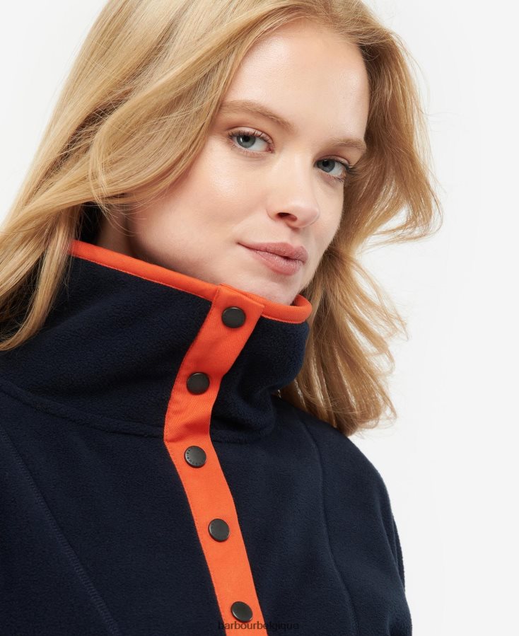 vêtements Barbour sweat berrington nori vert femmes T2L6ZP2031