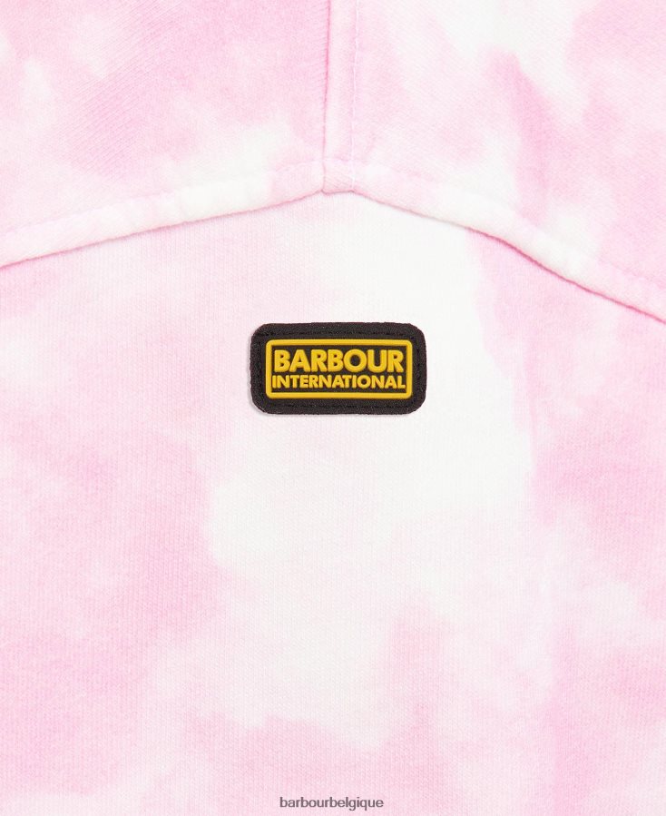 vêtements Barbour sweat à capuche chinetti écraser rose multi femmes T2L6ZP2001