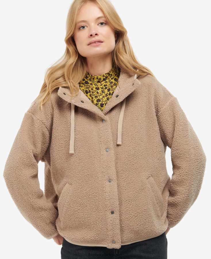 vêtements Barbour sweat à capuche en molleton tranchée légère femmes T2L6ZP2016