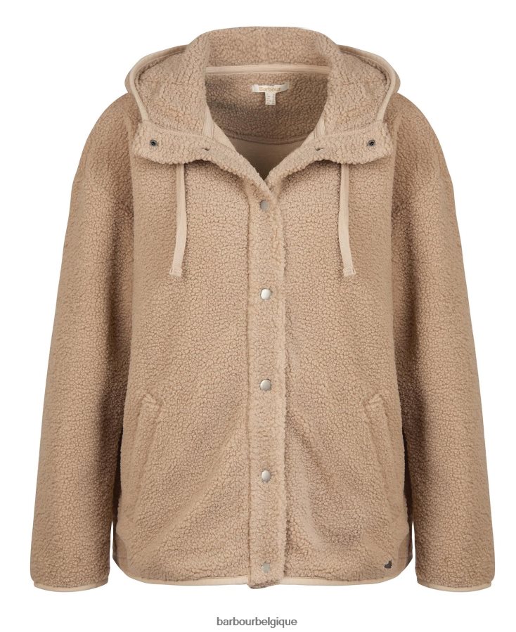 vêtements Barbour sweat à capuche en molleton tranchée légère femmes T2L6ZP2016