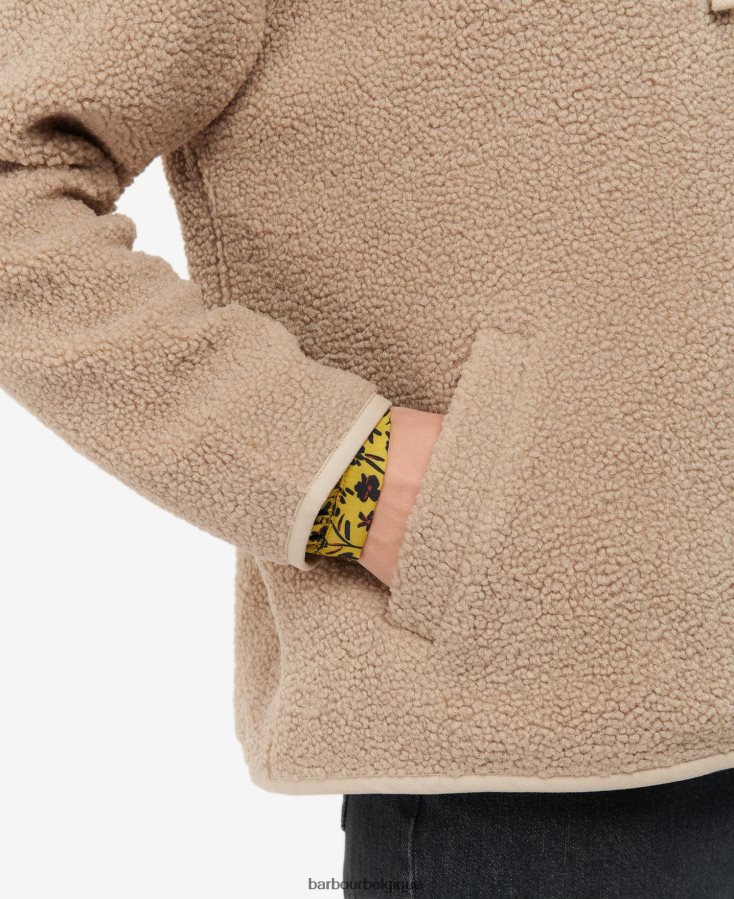 vêtements Barbour sweat à capuche en molleton tranchée légère femmes T2L6ZP2016