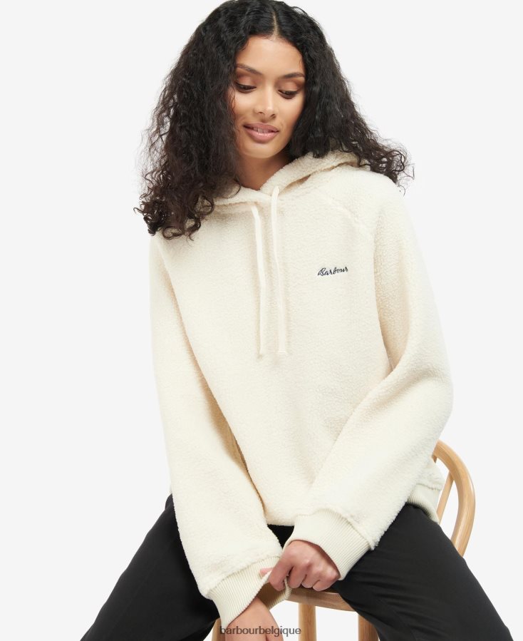 vêtements Barbour sweat à capuche en polaire otterburn aran femmes T2L6ZP2032