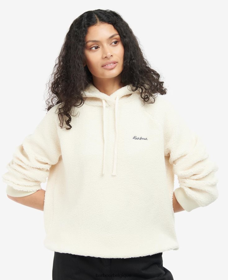 vêtements Barbour sweat à capuche en polaire otterburn aran femmes T2L6ZP2032