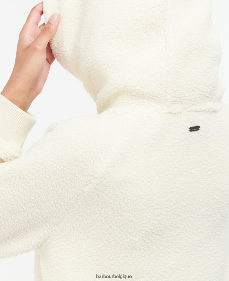 vêtements Barbour sweat à capuche en polaire otterburn aran femmes T2L6ZP2032