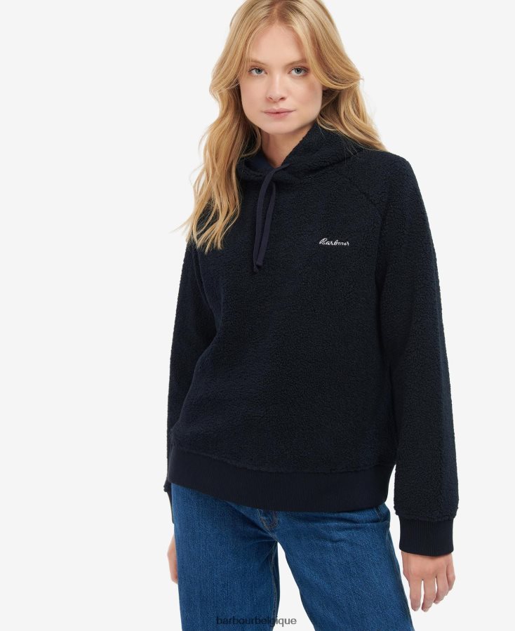 vêtements Barbour sweat à capuche en polaire otterburn aran femmes T2L6ZP2034