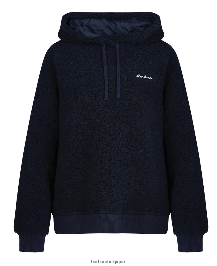 vêtements Barbour sweat à capuche en polaire otterburn aran femmes T2L6ZP2034