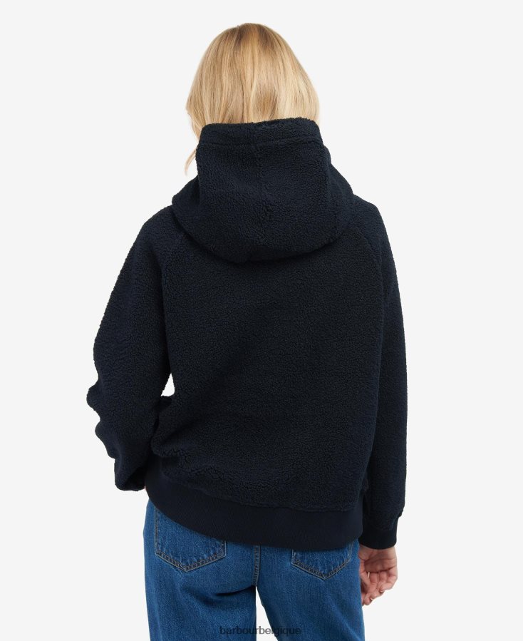 vêtements Barbour sweat à capuche en polaire otterburn aran femmes T2L6ZP2034