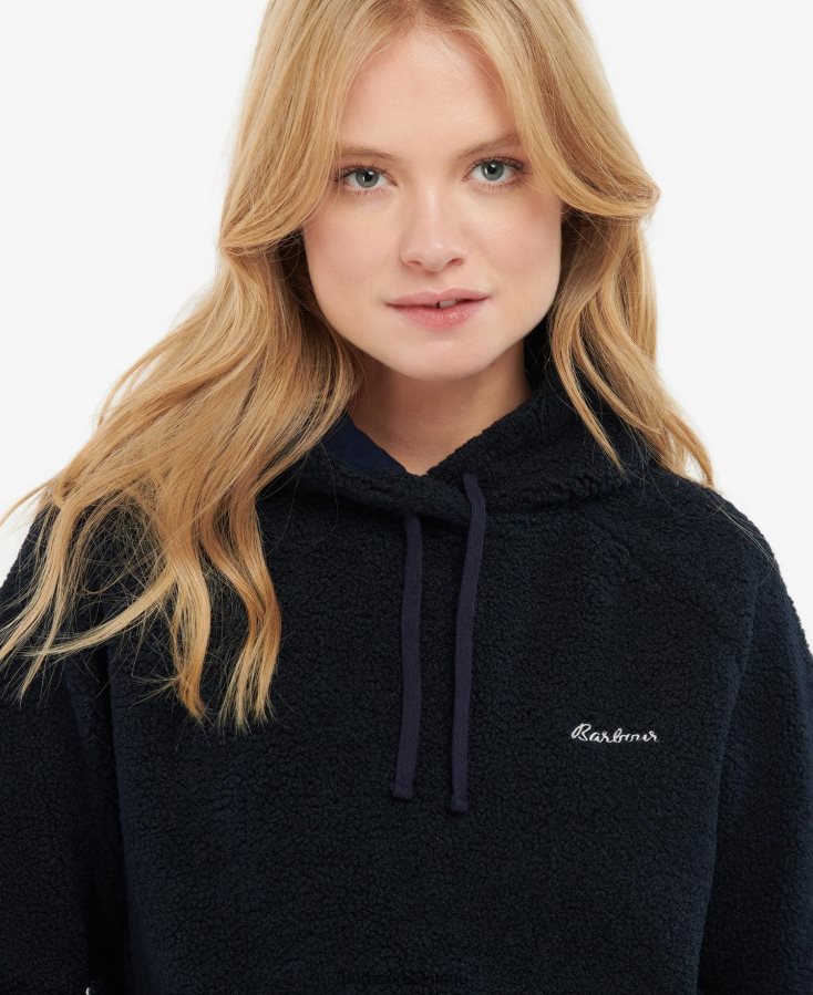 vêtements Barbour sweat à capuche en polaire otterburn aran femmes T2L6ZP2034