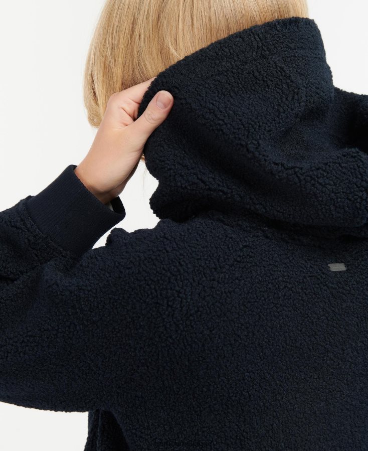 vêtements Barbour sweat à capuche en polaire otterburn aran femmes T2L6ZP2034