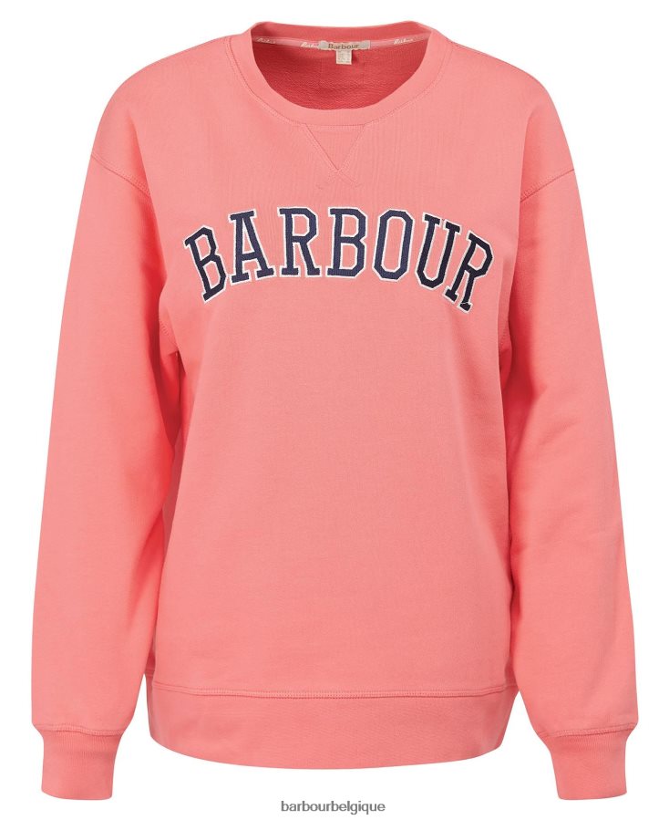 vêtements Barbour sweat northumberland marine classique femmes T2L6ZP1994