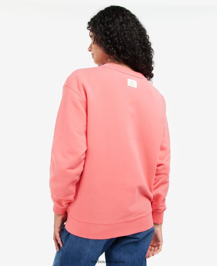 vêtements Barbour sweat northumberland marine classique femmes T2L6ZP1994