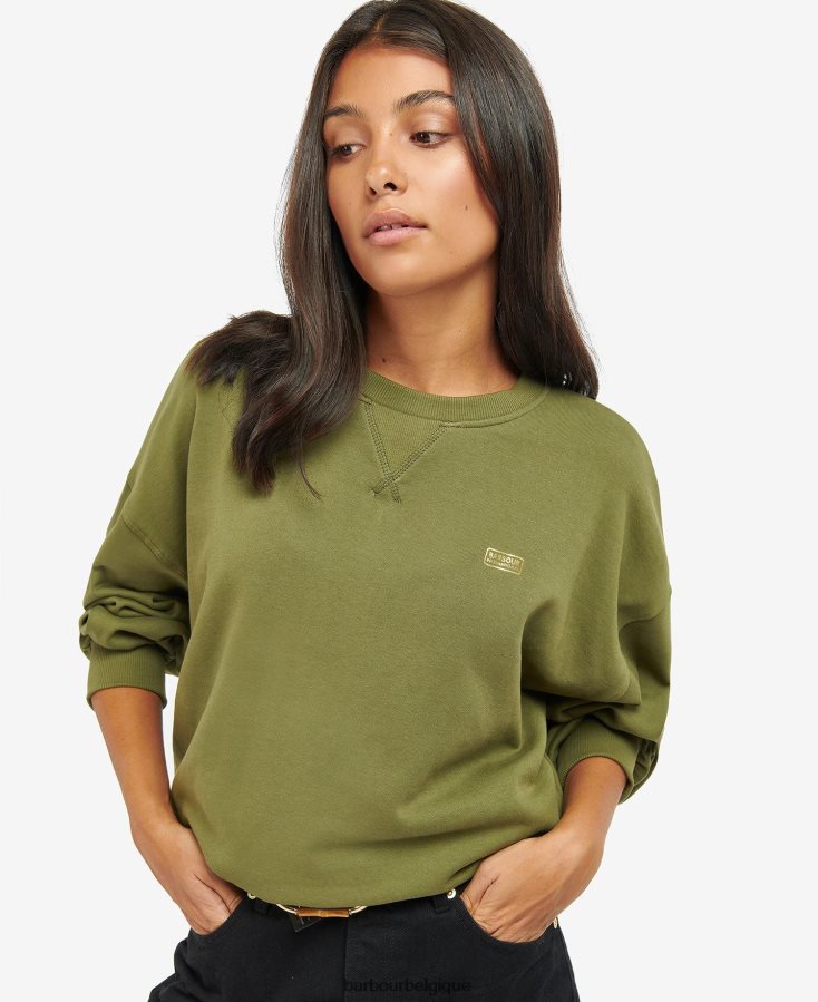 vêtements Barbour sweat rossin limonade rose femmes T2L6ZP2028