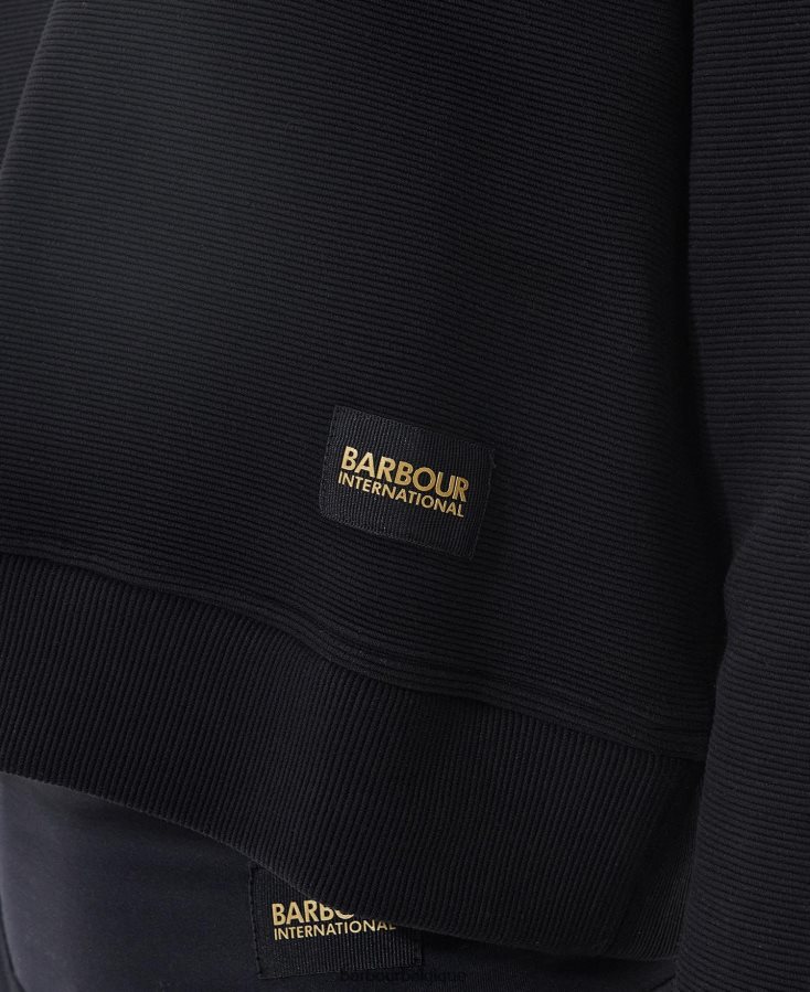vêtements Barbour sweat-shirt redgrave noir classique femmes T2L6ZP2021