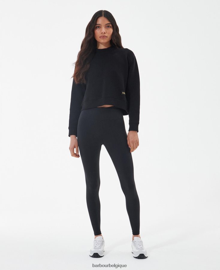vêtements Barbour sweat-shirt redgrave noir classique femmes T2L6ZP2021