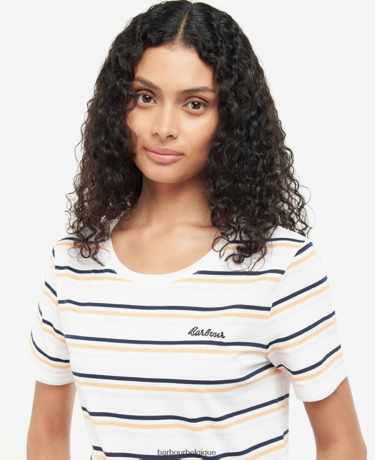 vêtements Barbour dessus de pique-nique bande multi-lumière femmes T2L6ZP1747