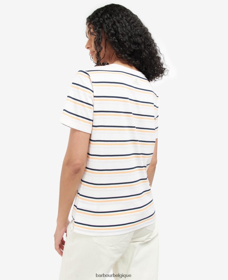 vêtements Barbour dessus de pique-nique bande multi-lumière femmes T2L6ZP1747