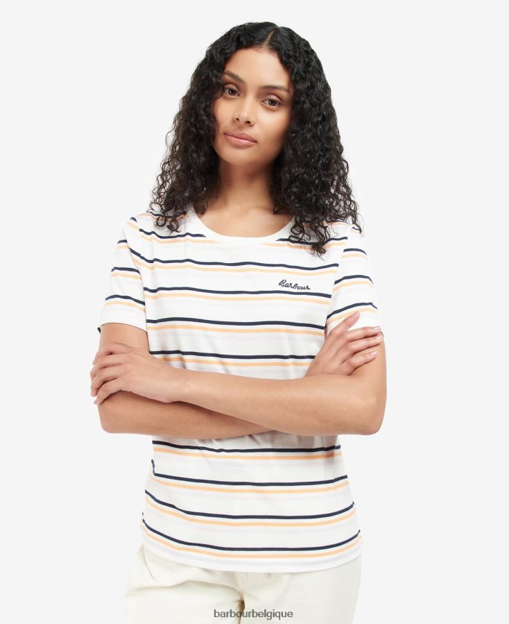 vêtements Barbour dessus de pique-nique bande multi-lumière femmes T2L6ZP1747