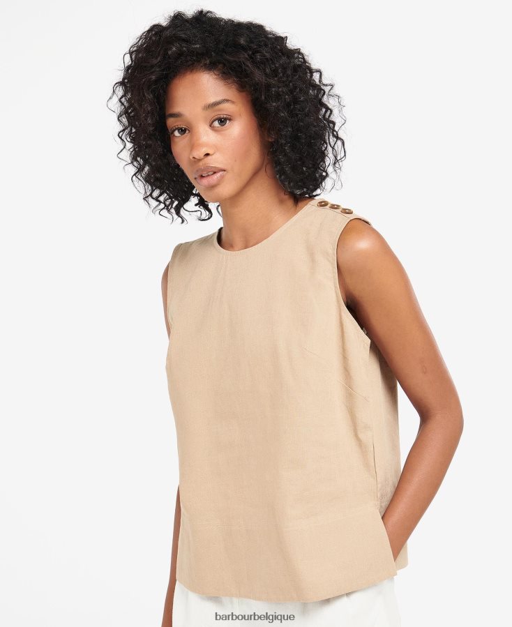 vêtements Barbour dessus de porte de bain bois de hêtre femmes T2L6ZP1644