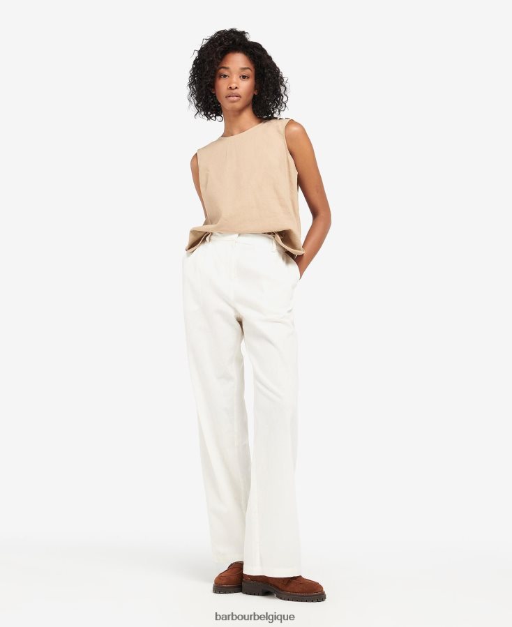 vêtements Barbour dessus de porte de bain bois de hêtre femmes T2L6ZP1644