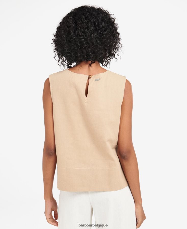 vêtements Barbour dessus de porte de bain bois de hêtre femmes T2L6ZP1644