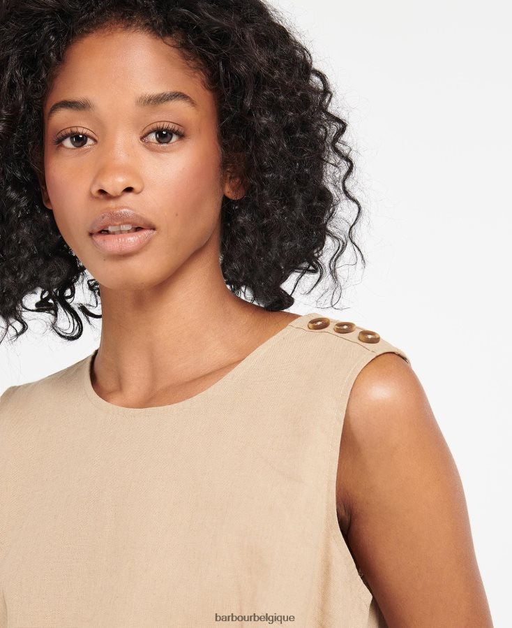 vêtements Barbour dessus de porte de bain bois de hêtre femmes T2L6ZP1644