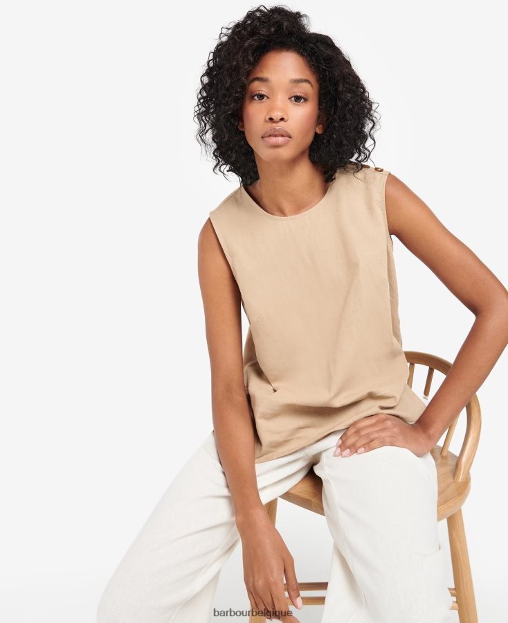 vêtements Barbour dessus de porte de bain bois de hêtre femmes T2L6ZP1644